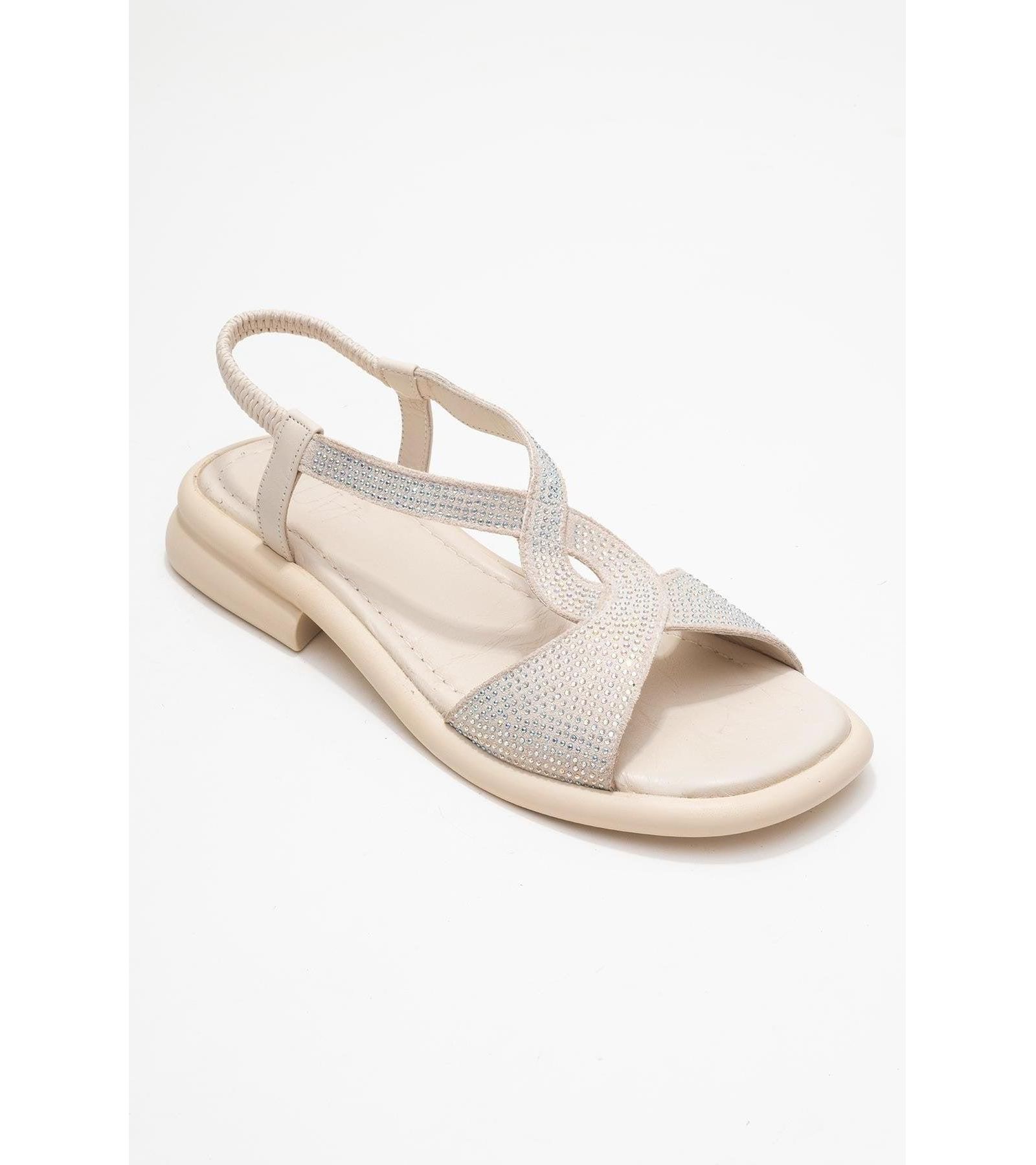 Forever & Always Shoes женские кожаные сандалии Sieglinde с украшениями