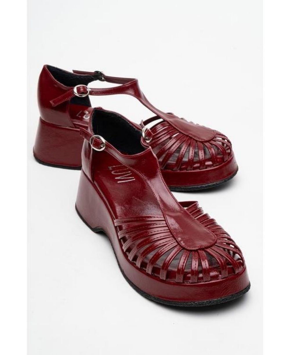 Prologue Shoes Aniel Platform Wedge Sandal (Women