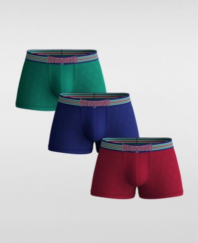 Rounderbum Men's VARSITY Lift Trunk 3-Pack