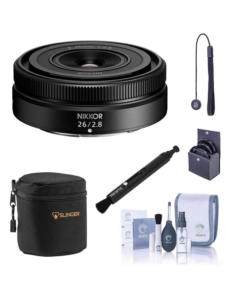 Nikon NIKKOR Z 26mm f/2.8 Lens, Bundle with Included Value