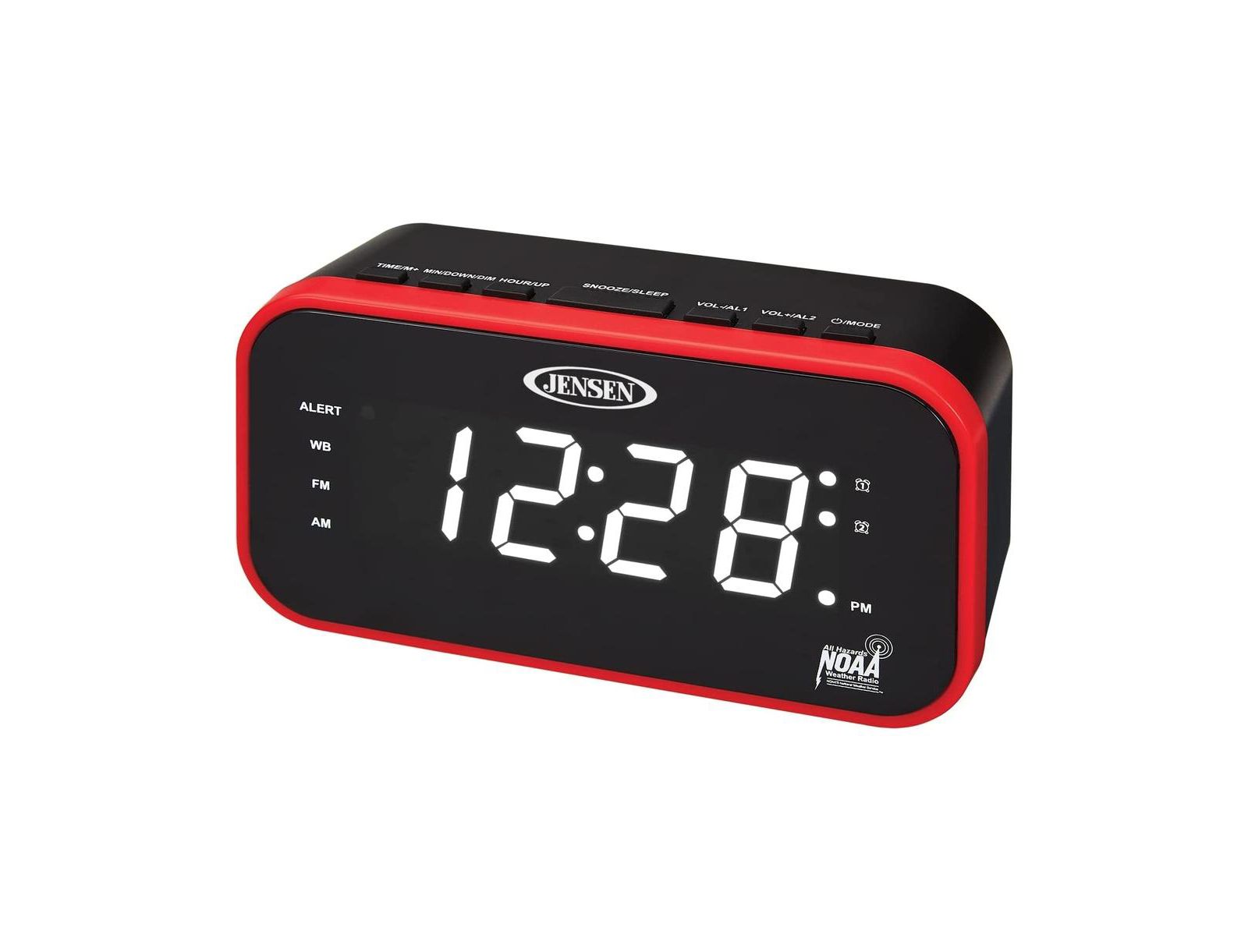 Jensen JEP-150 радио-часы для экстренных ситуаций AM/FM