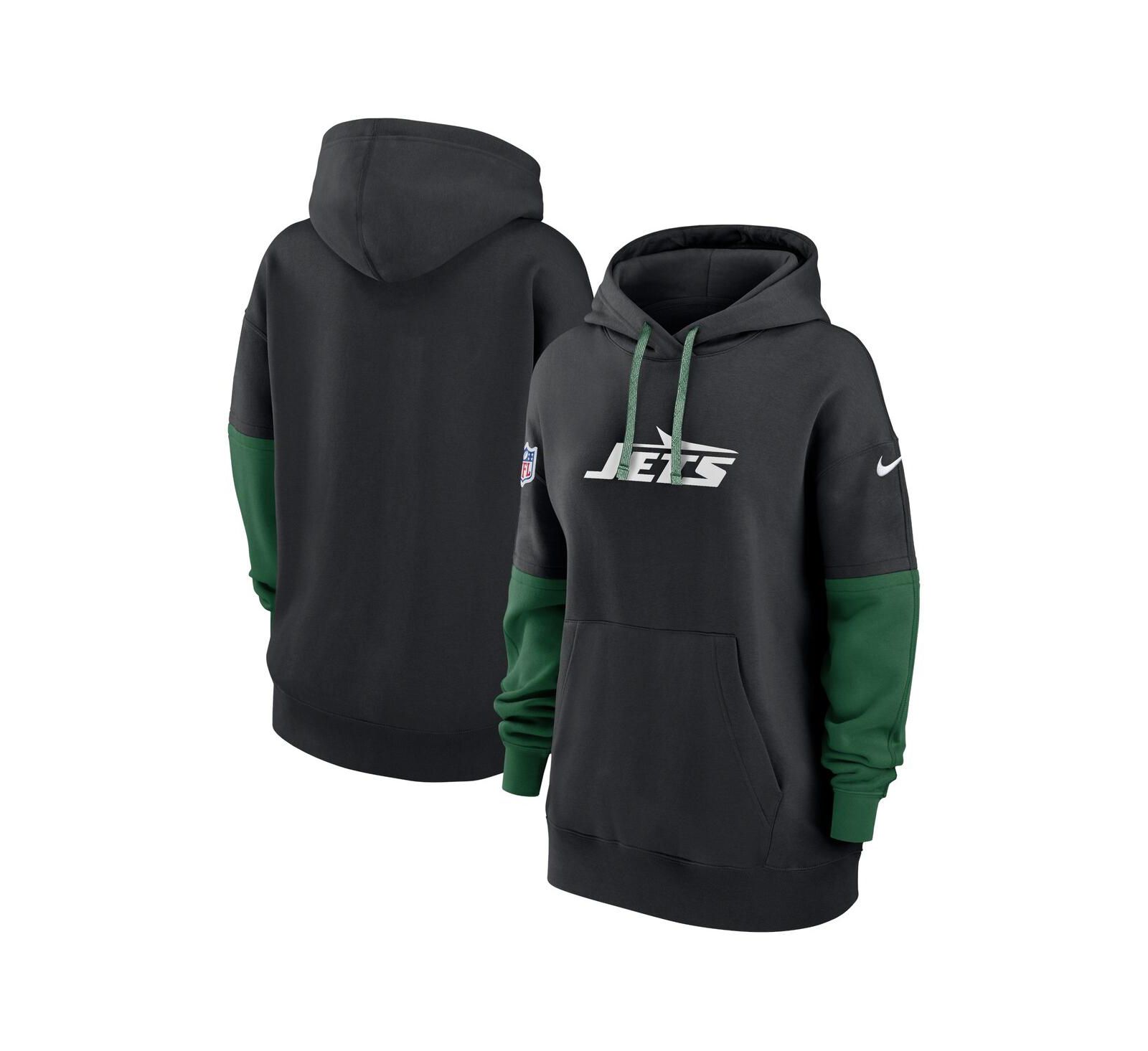 Nike Женское черное худи Nike New York Jets Sideline Essential