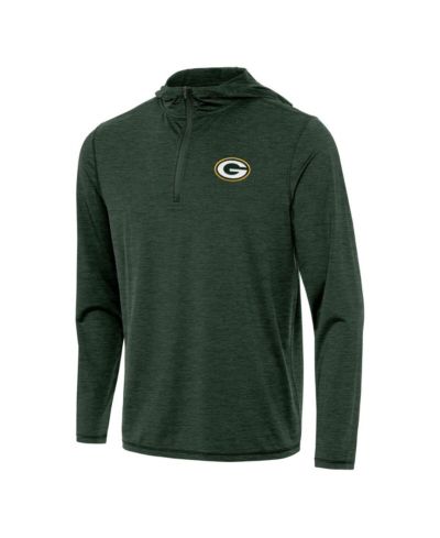 Мужское худи Antigua Green Bay Packers с молнией на четверть