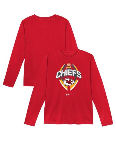 Nike Preschool Red Kansas City Chiefs Primetime Legend Icon Long Sleeve Performance T-Shirt