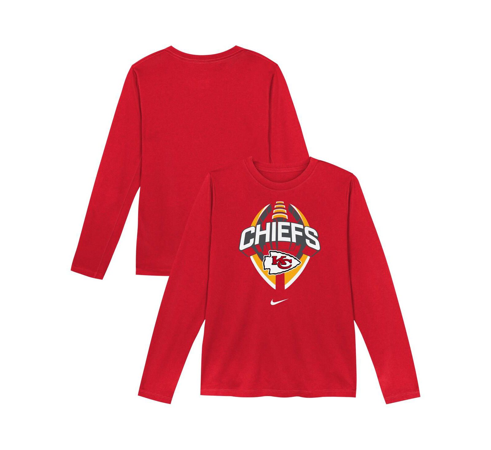 Nike Toddler Red Kansas City Chiefs Primetime Legend Icon Long Sleeve Performance T-Shirt