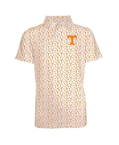 Garb Toddler Tennessee Orange Tennessee Volunteers Tom Allover Print Performance Polo Shirt