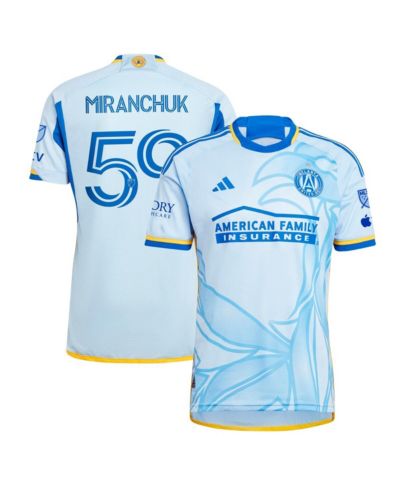 Adidas Men's Aleksei Miranchuk Light Blue Atlanta United FC 2024 The Resurgens Kit Authentic Player Jersey