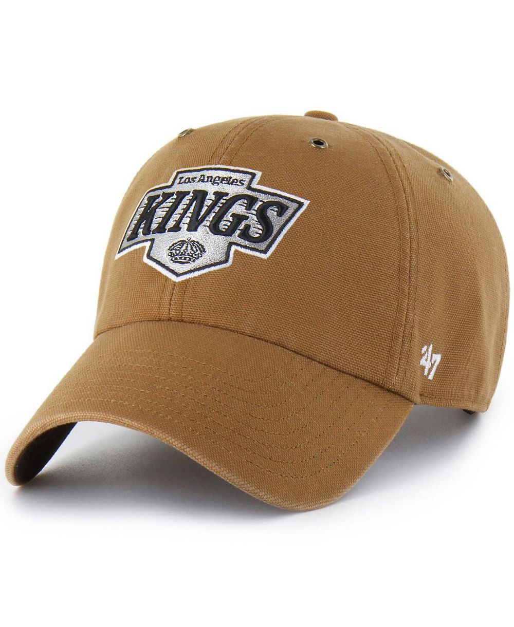 Carhartt x '47 Brand Мужская коричневая регулируемая кепка Los Angeles Kings Clean Up