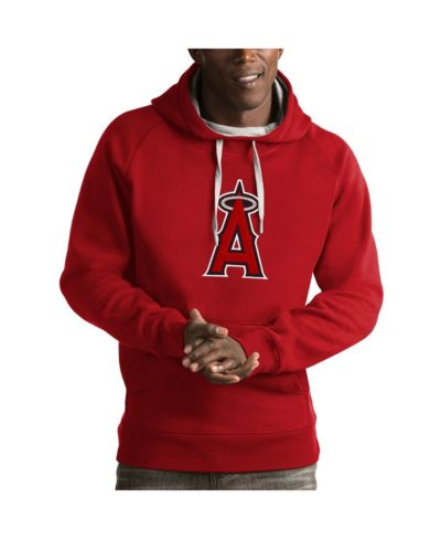 Мужское худи Antigua Los Angeles Angels Victory Red