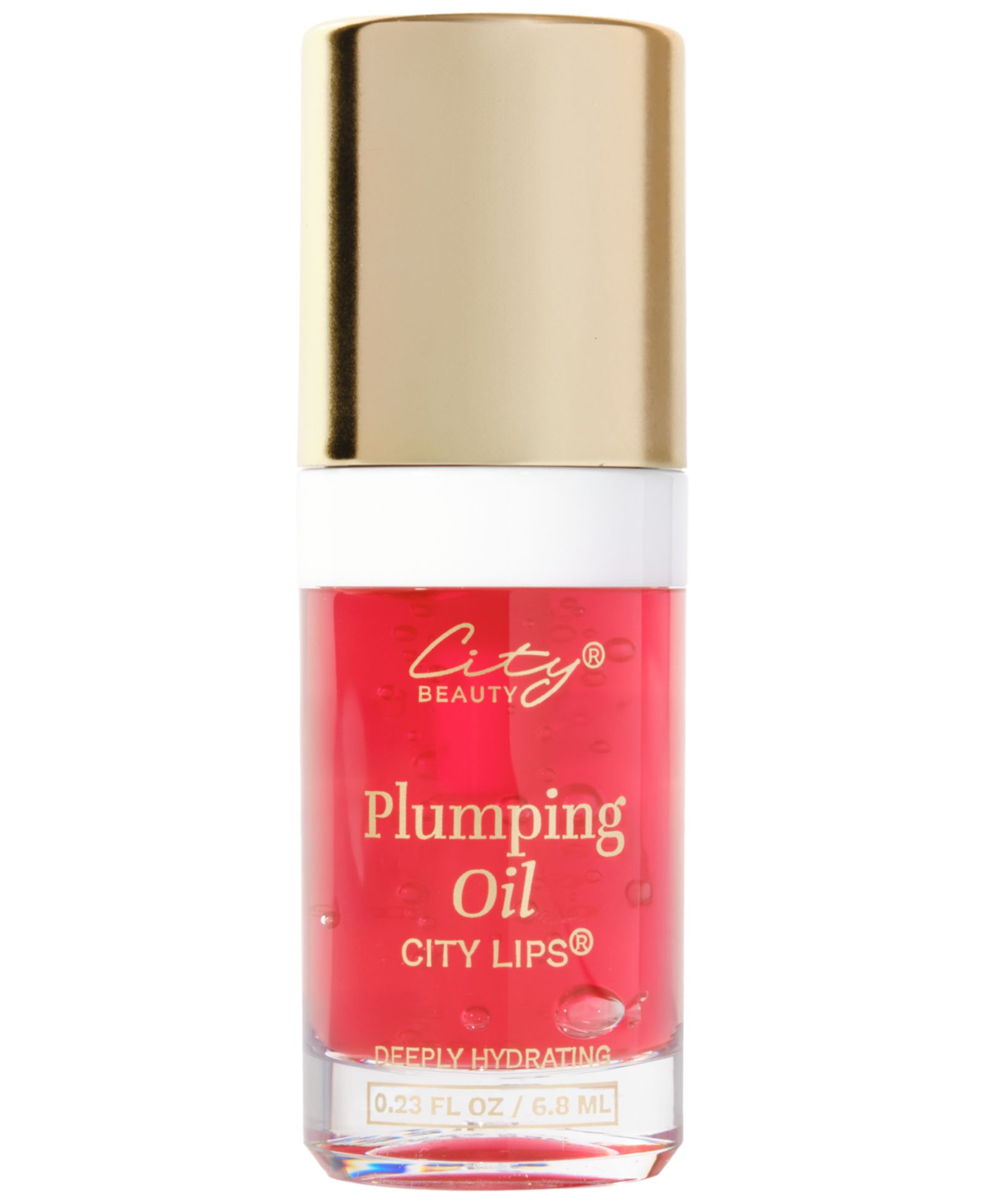 Увлажняющее масло для губ City Beauty City Lips Plump Oil - Pink Champagne, 0.23 oz.