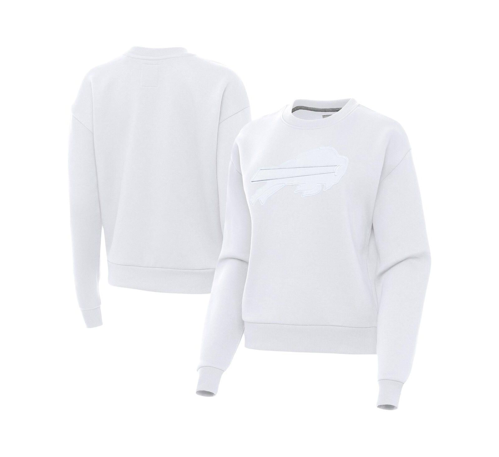 Женская толстовка Antigua Buffalo Bills Victory Pullover, белая