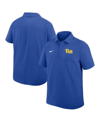 Мужская рубашка-поло Nike Royal Pitt Panthers Woven Polo