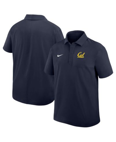 Мужская поло Nike Navy Cal Bears Woven Polo Shirt