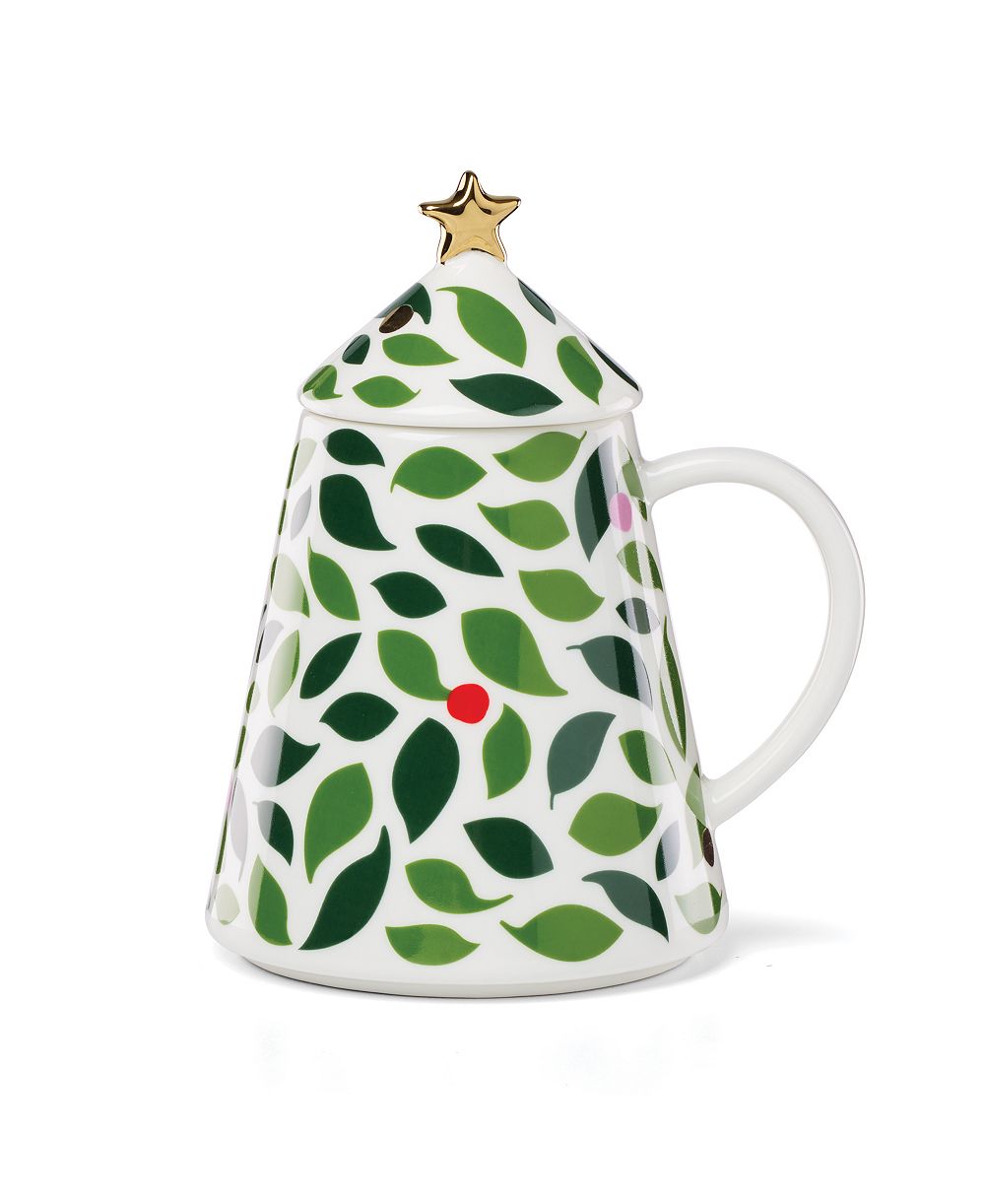 Кружка Kate Spade Evergreen Figural Tree Lidded