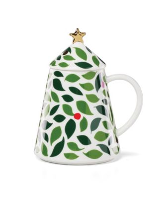 Кружка Kate Spade Evergreen Figural Tree Lidded