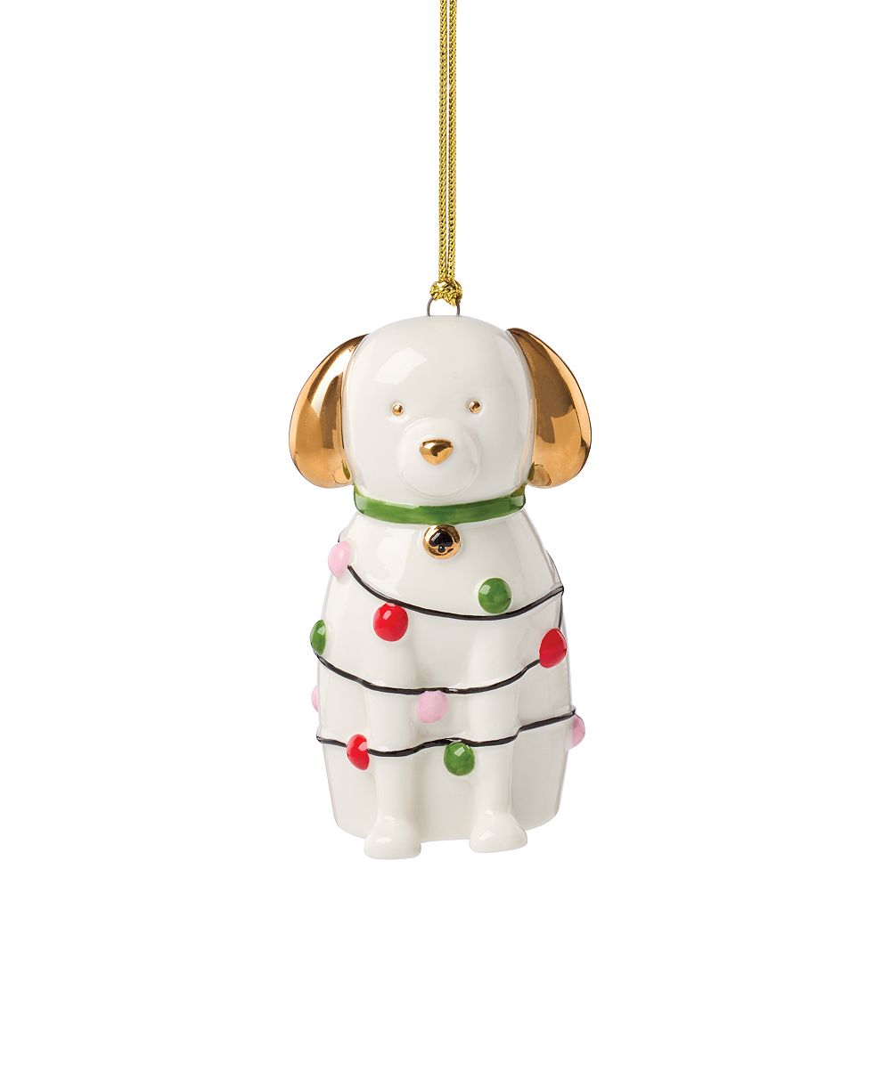 Kate Spade Be Jolly Dog Ornament
