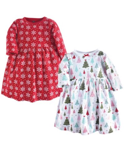 Комплект платьев Hudson Baby Baby Girls Hudson Twin Long-Sleeve