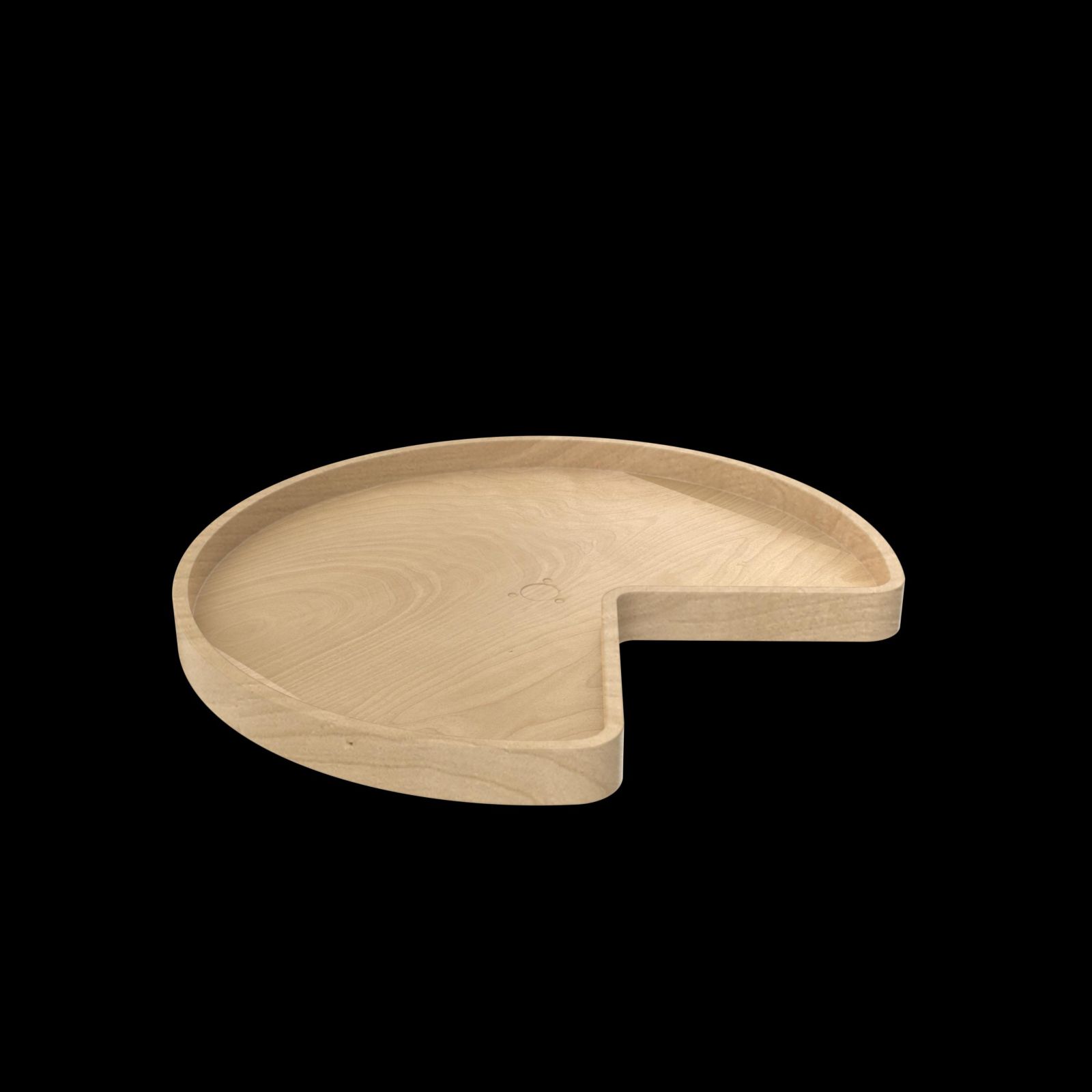 Rev-A-Shelf Ленивая Сьюзан Kidney-Shaped 1-Shelf Swivel Bearings 28"
