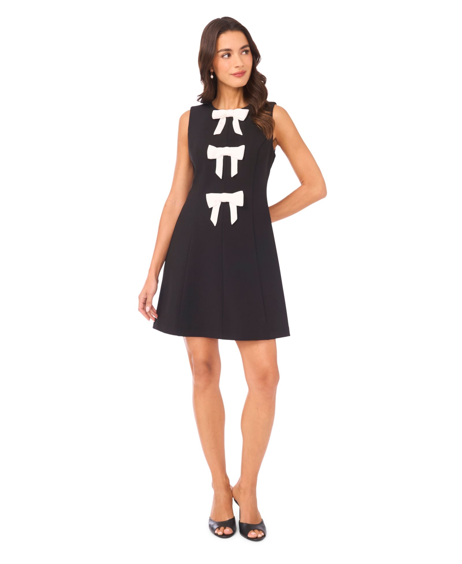 Женское мини-платье CeCe Attached Bows Sleeveless