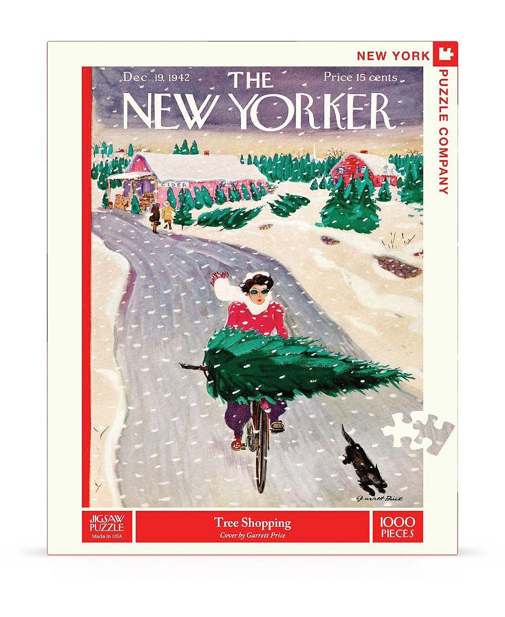 Пазл New York Puzzle Company Tree Shopping 1000 Piece Puzzle