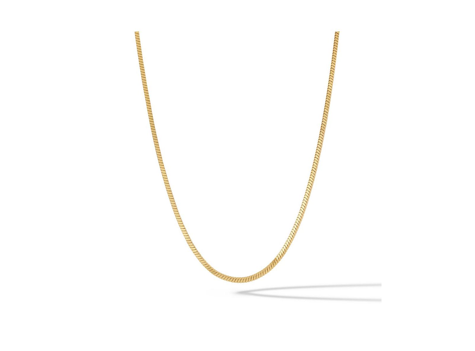 Женская цепочка Vincero Snake Chain в позолоте