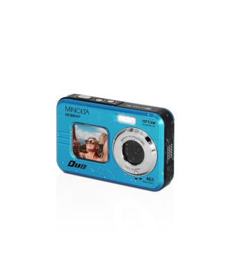 Minolta MN50WP 48MP 5K Ultra HD Dual LCD Screen Waterproof Digital Camera