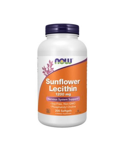 NOW Foods Sunflower Lecithin ,200 Softgels