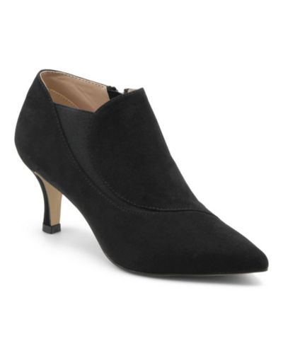 Charles David Womens Amelia Mid Heel Dress Bootie