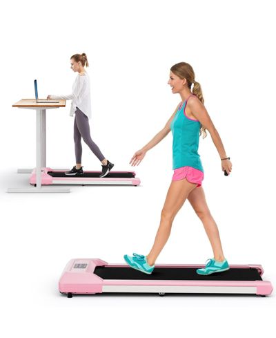 2.25 HP Walking Pad with LED Display and Remote Control for Home