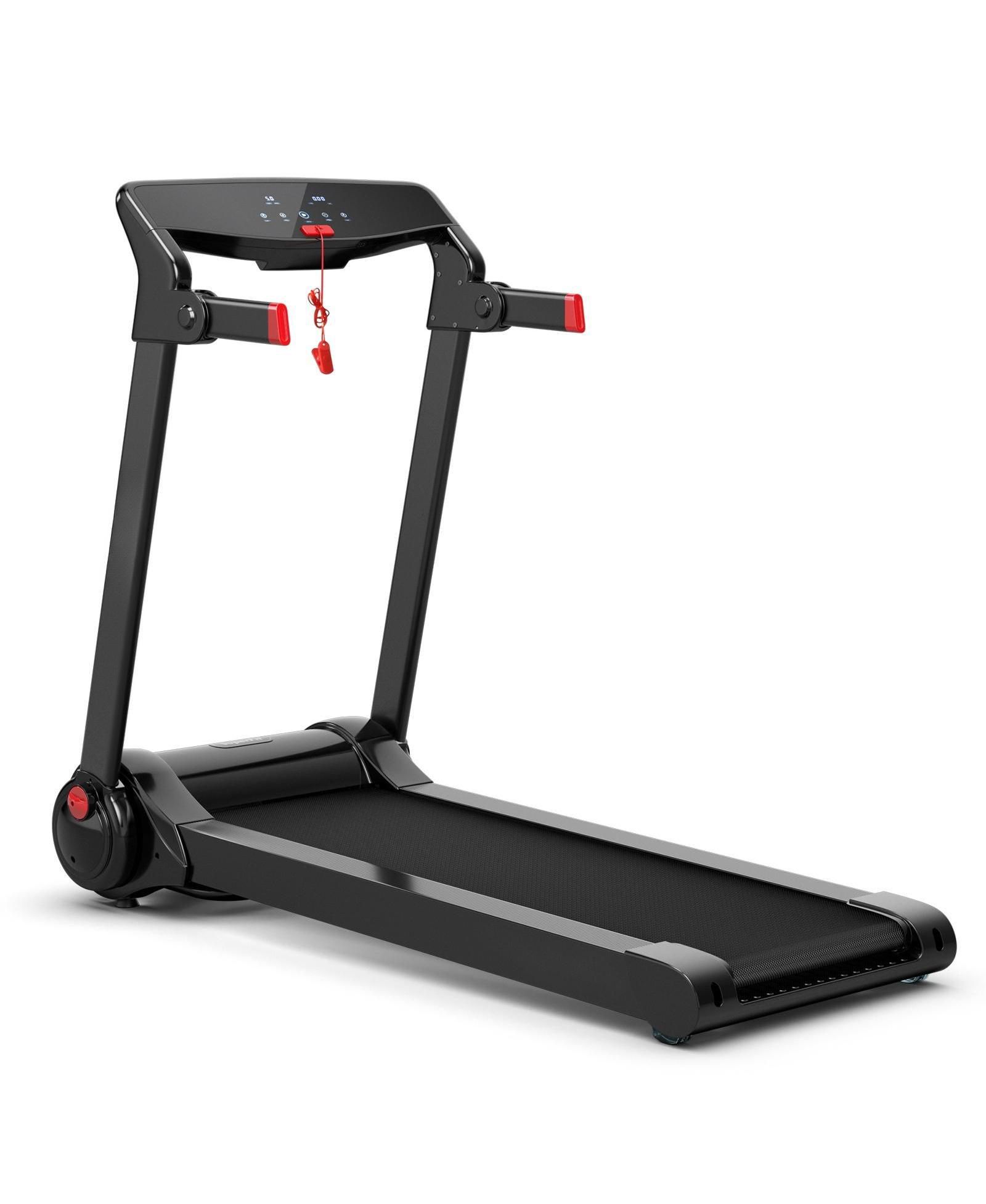 3HP Electric Folding Treadmill with Bluetooth Speaker for Home Use