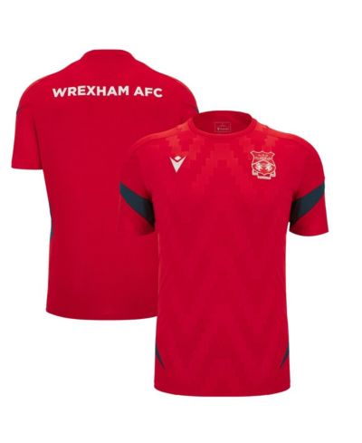 Macron Men's Red Wrexham Training Jersey