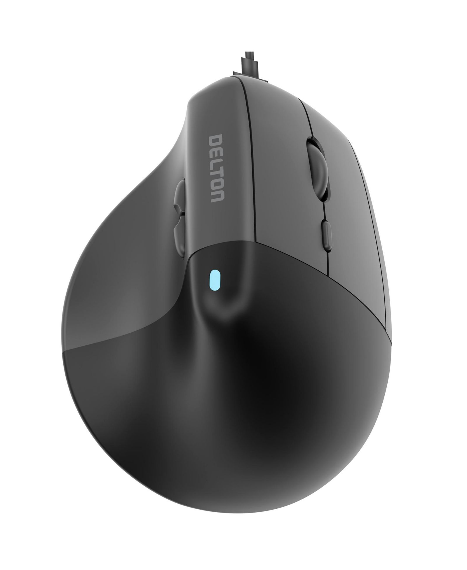 Delton S38 Ergonomic-Vertical-Wired Mouse Compatible with Windows, macOS, Linux, and Chrome OS