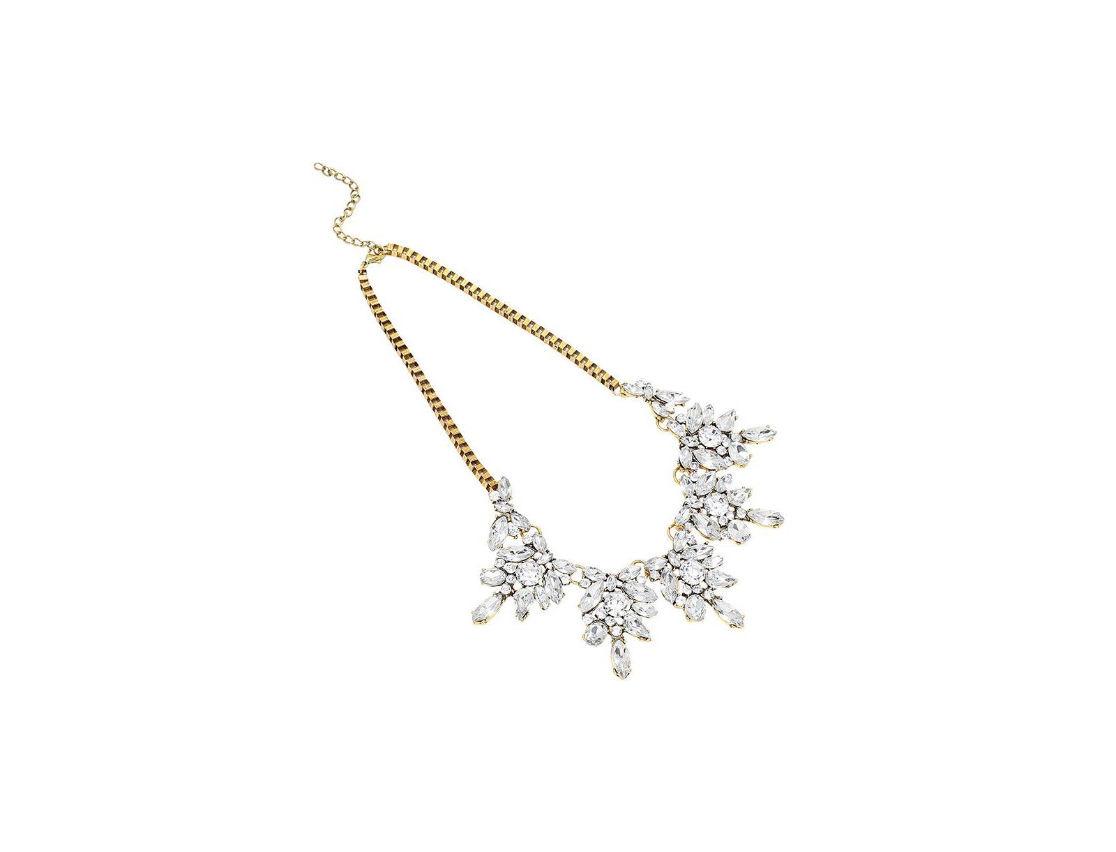 Chunky Crystal Statement Necklace