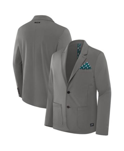 J. Palmer Men's Graphite Philadelphia Eagles Man-In-Motion Blazer