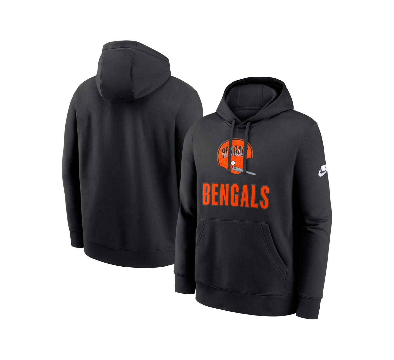 Мужское худи Nike Cincinnati Bengals Black