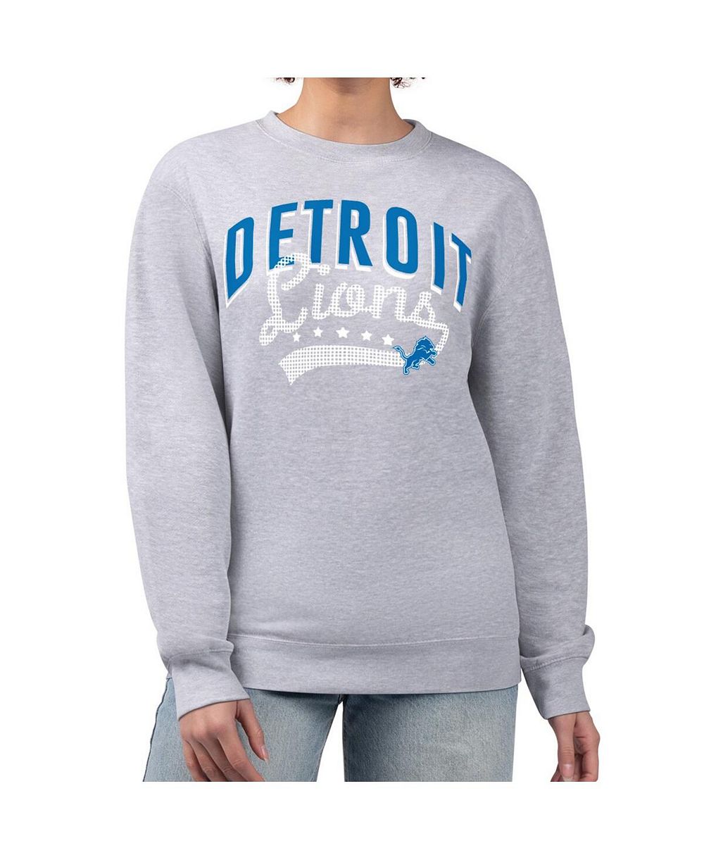 G-III 4Her by Carl Banks Женская флисовая толстовка Detroit Lions с графическим логотипом