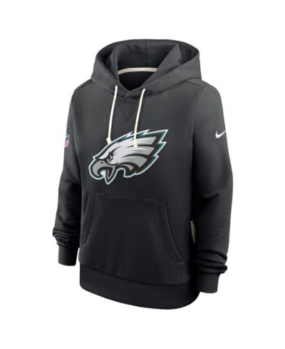 Женское худи Nike Black Philadelphia Eagles Sideline Standard Issue Initial Home Dri-FIT