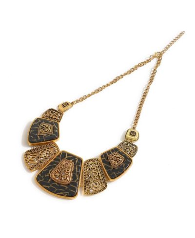 SOHI Stone Gold-Plated Necklace