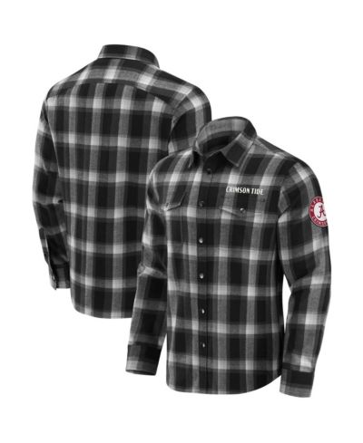 Fanatics Мужская рубашка в клетку Alabama Crimson Tide