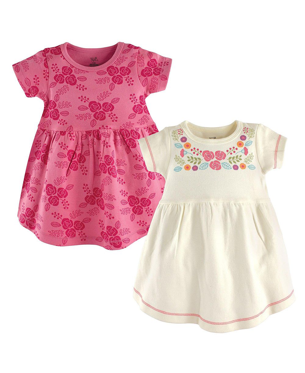 Платье из натурального хлопка Touched by Nature Natural Cotton Duo с коротким и длинным рукавом