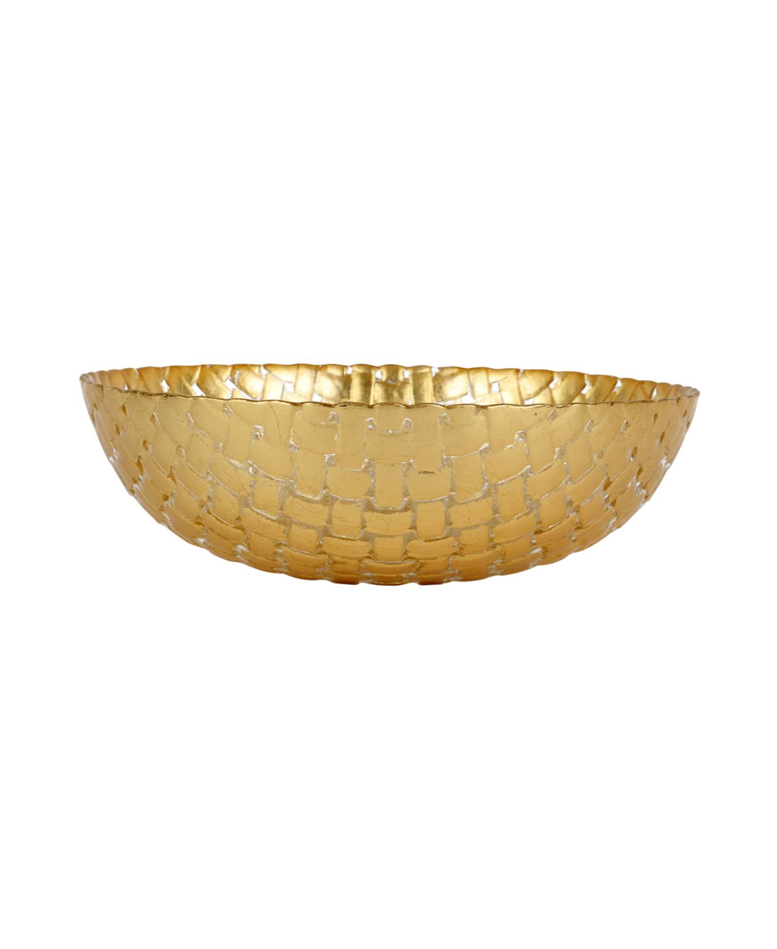 VIETRI Rufolo Basketweave Small Serving Bowl