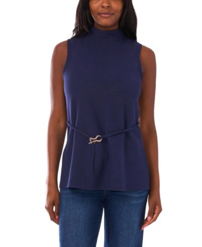 Женский топ Vince Camuto Women's Mock Neck Sleeveless
