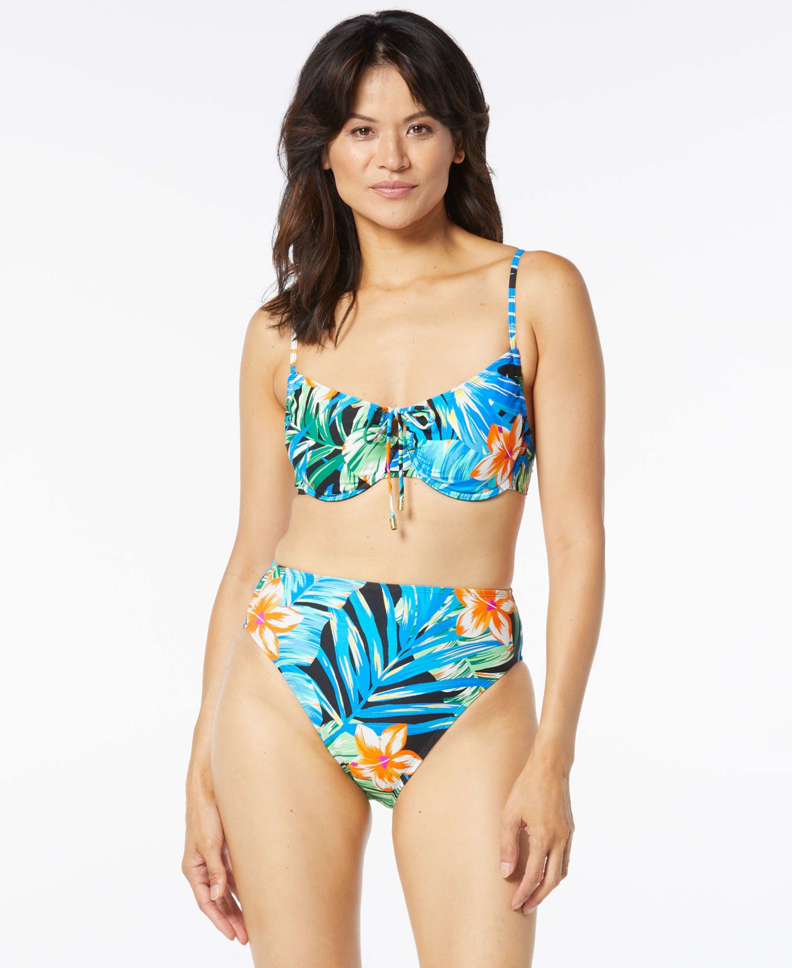 Coco Reef Women's Amour Printed Cami Swim Bikini Top