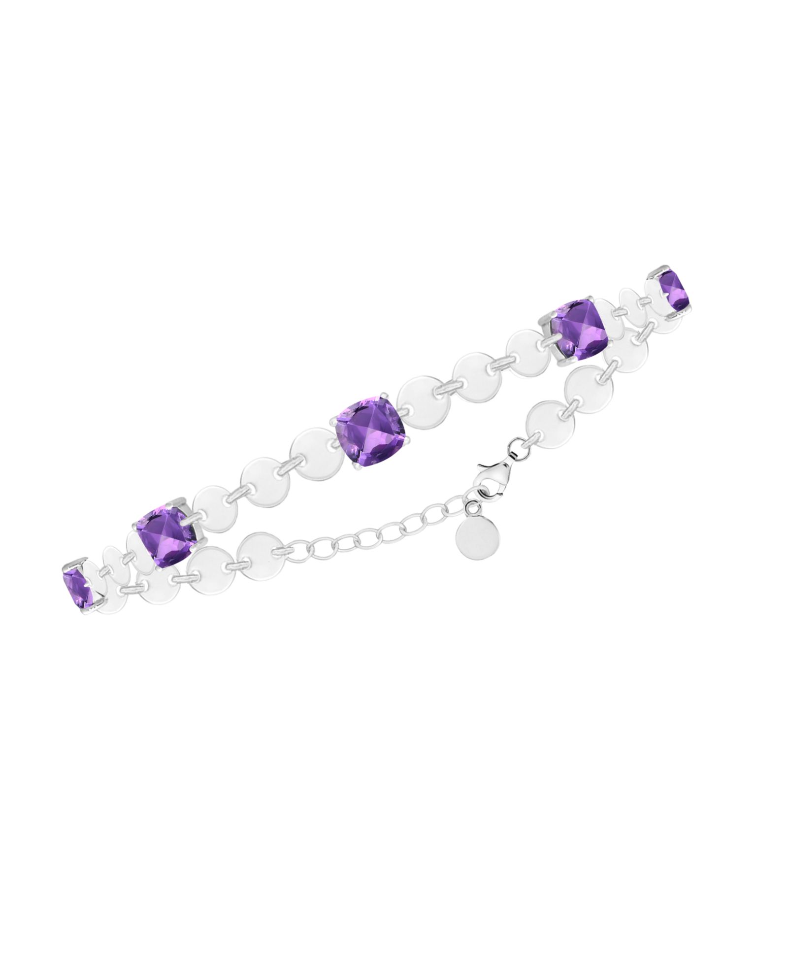 Браслет Amethyst (4-1/2 ct. t.w.) в Sterling Silver
