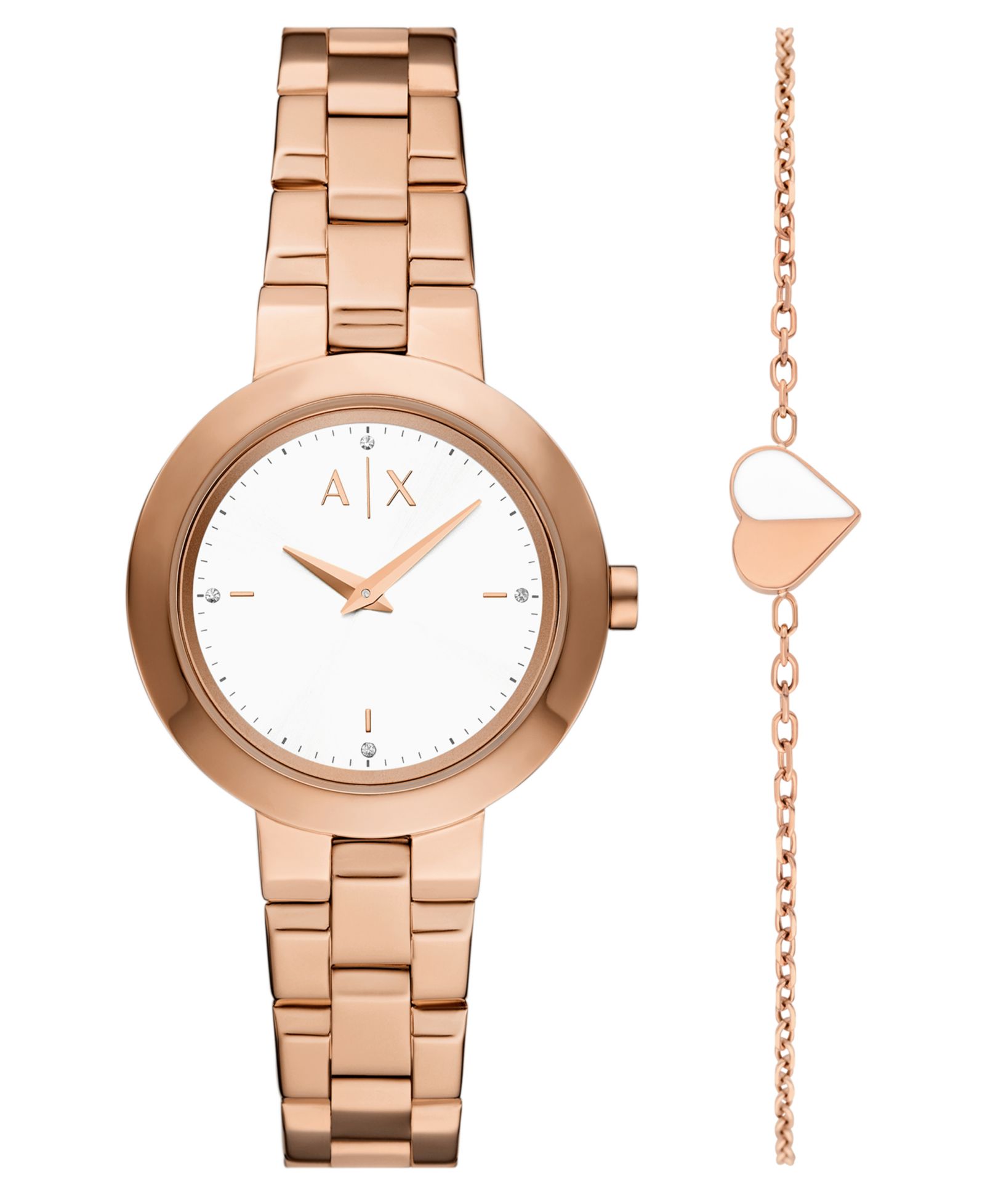 A|X Armani Exchange Женский подарочный набор, стальная сталь, 36mm
