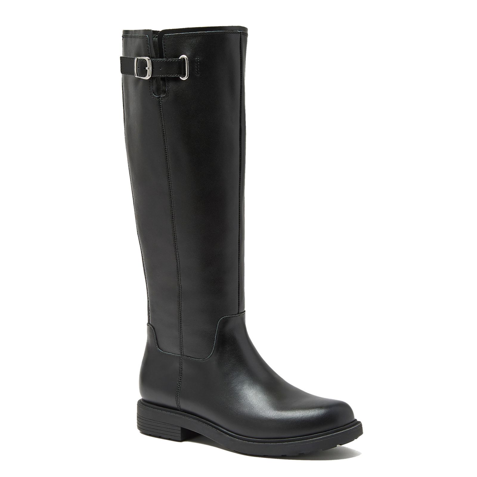 Lands' End Women's Wide Width Knee High Riding Boots