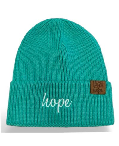 Женский вышитый бини Headbands of Hope, Teal