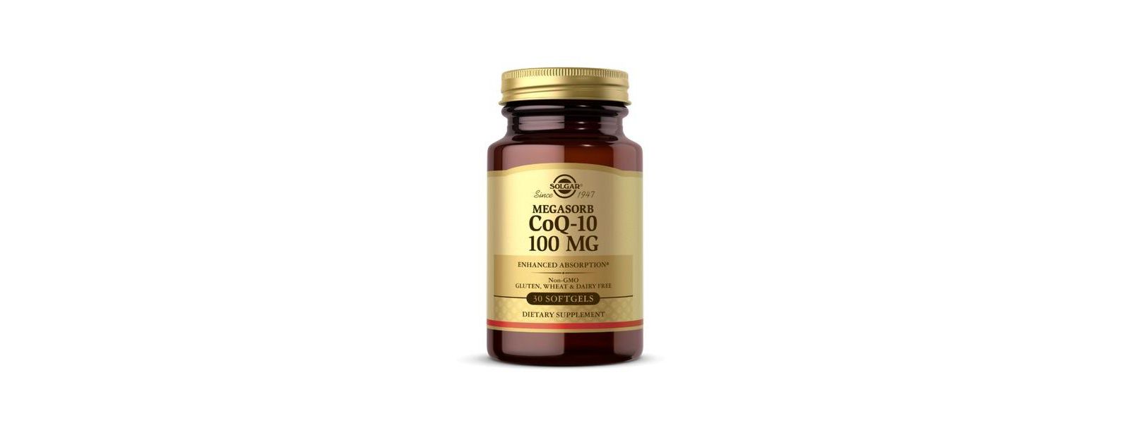 Solgar Megasorb CoQ-10, 100 мг, 30 мягких капсул