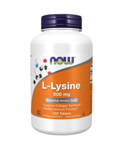 NOW Foods Lysine ,500 mg ,250 Tabs