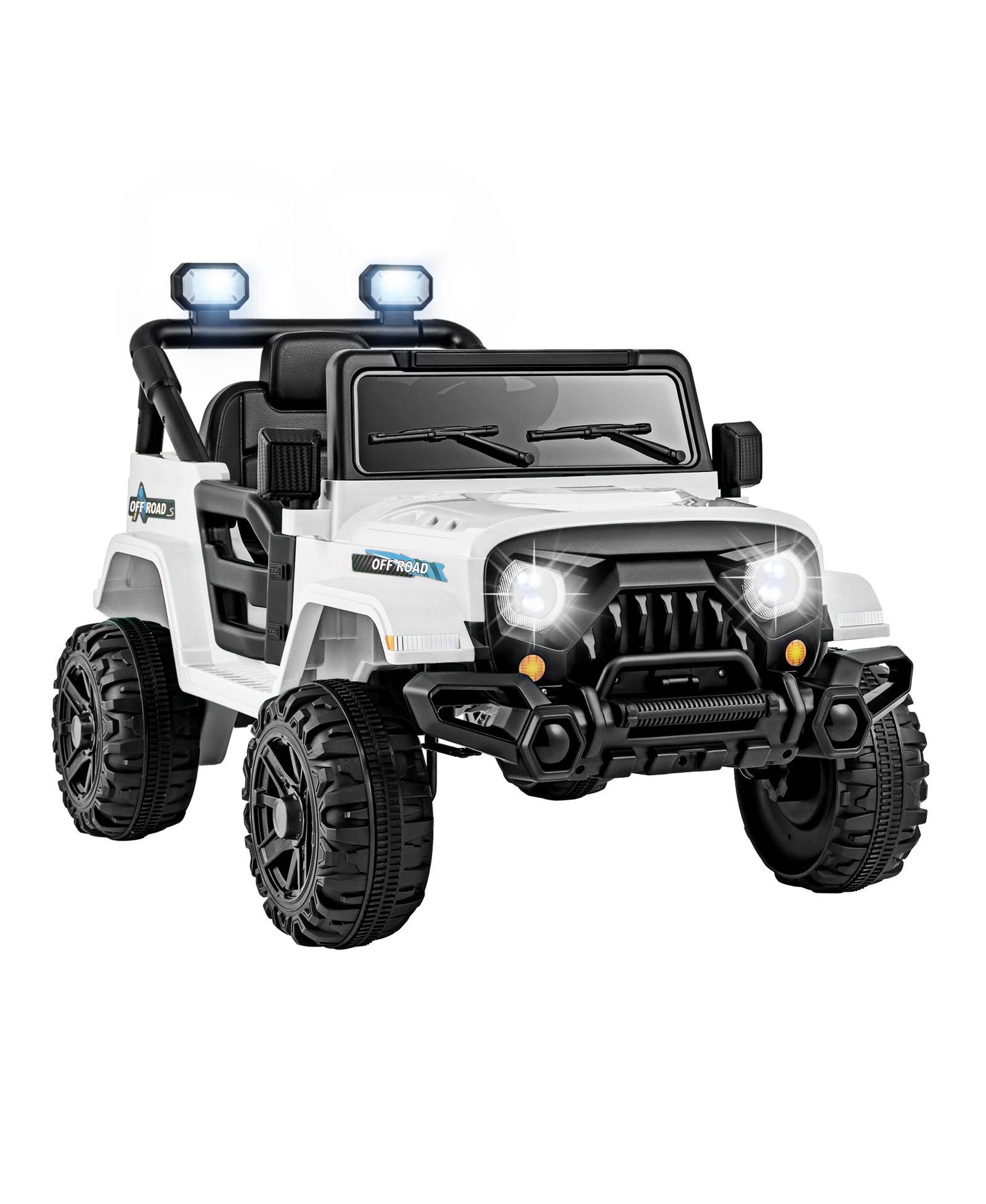 Детский игрушечный грузовик 12V White с пультом управления и 3 скоростями